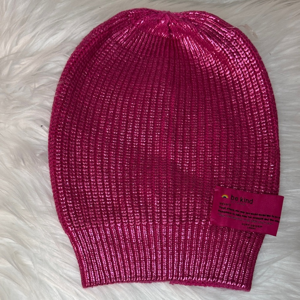 Kurt Geiger of London Foil Beanie